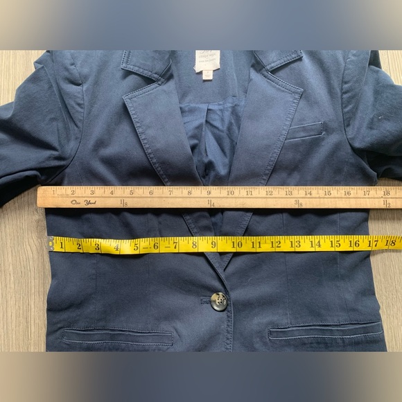 Cinq a Sept Khloe Twill Blazer Ruched Sleeve Blazer Size 2 - Picture 10 of 13